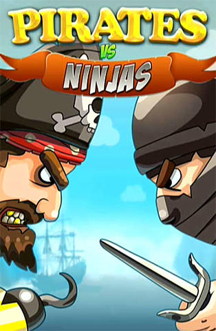 Pirates vs ninjas: 2 player game captura de pantalla 1