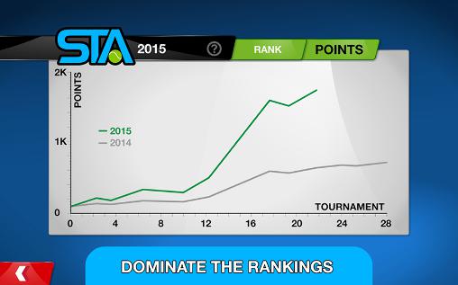 Stick tennis tour скриншот 1