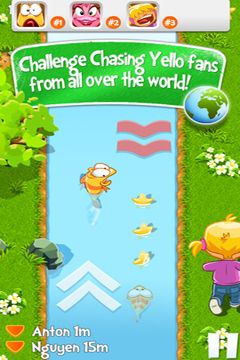 Chasing Yello Friends for iPhone for free