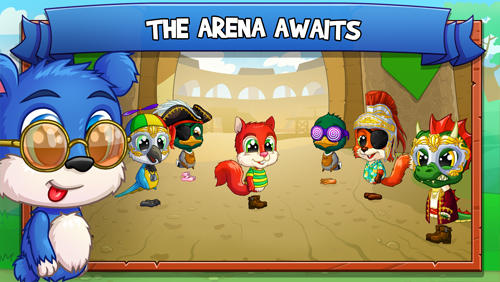 Fun run arena: Multiplayer race captura de pantalla 1