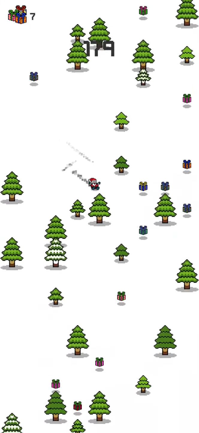 Santa Pixel Christmas games screenshot 1