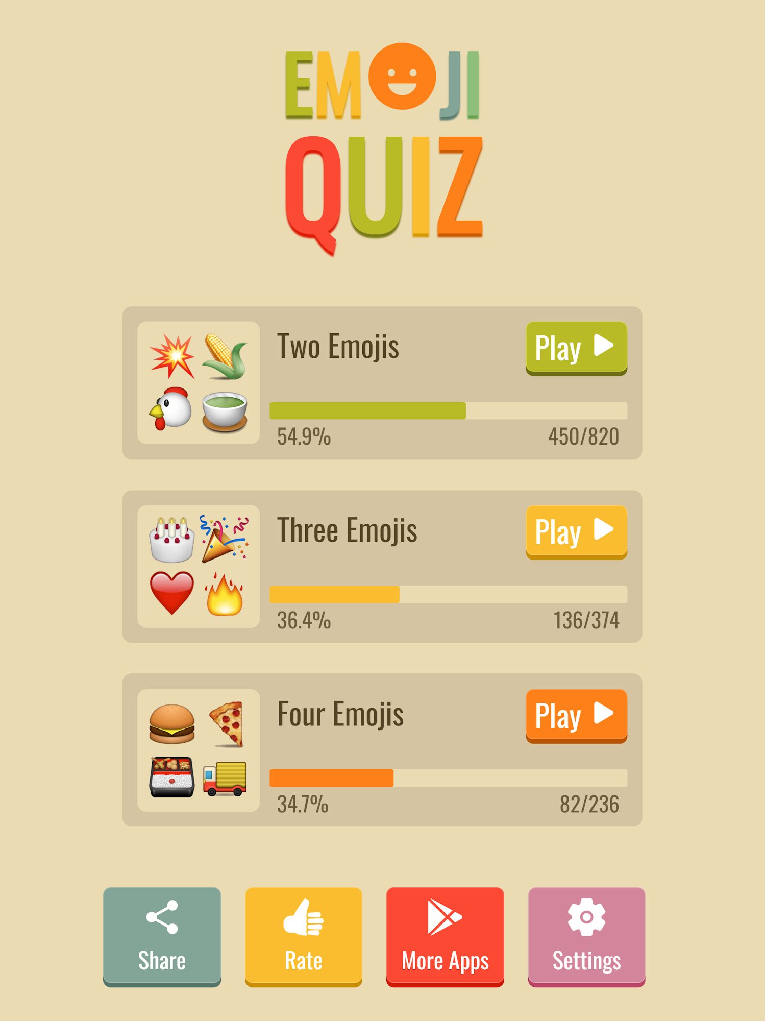 Emoji Quiz - Combine emojis & guess words for Android