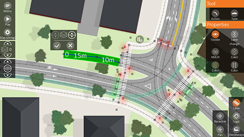 Intersection controller für Android