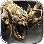 Monster hunting: City shooting icon