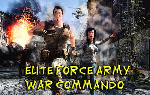 Elite force army war commando icône