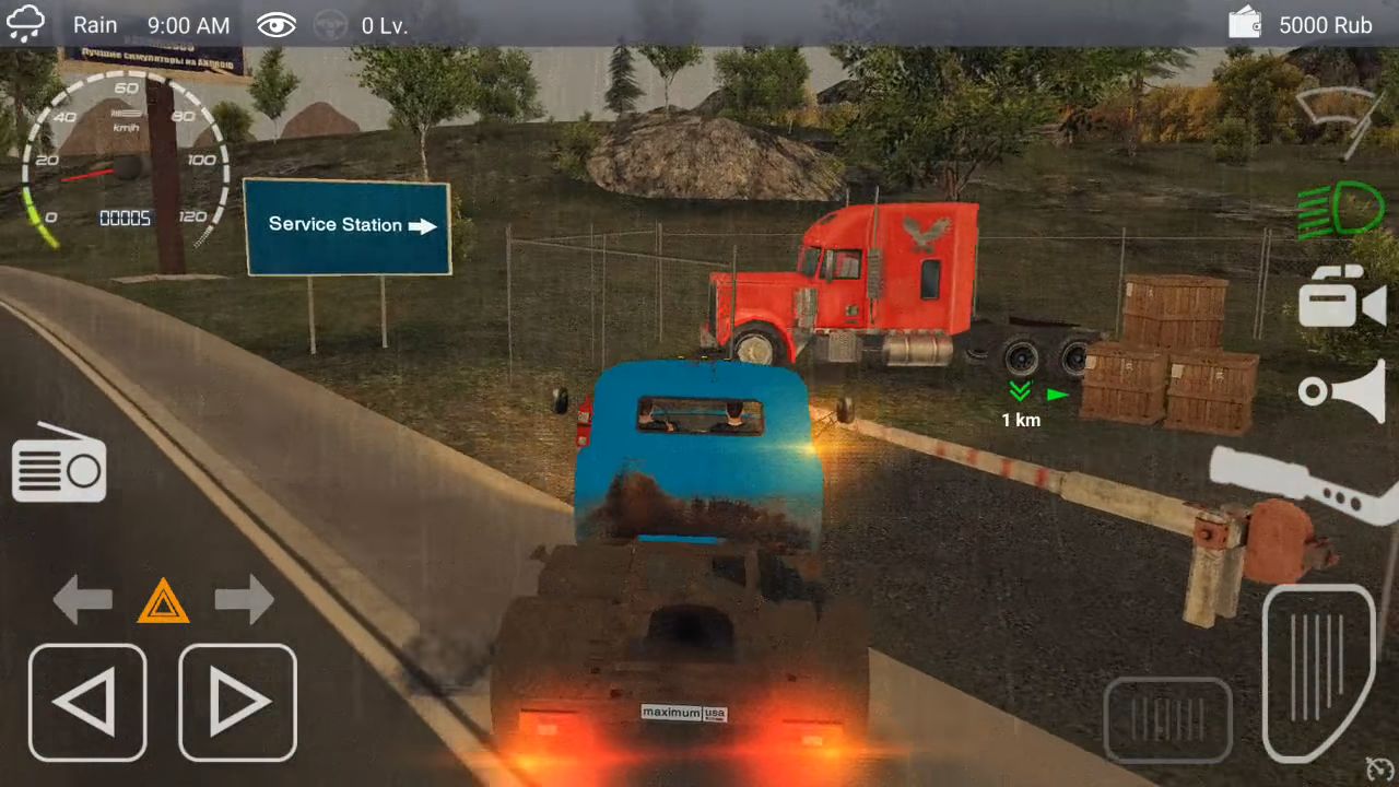 Russian Car Driver ZIL 130 captura de pantalla 1