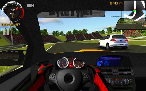 Racing simulator captura de pantalla 1