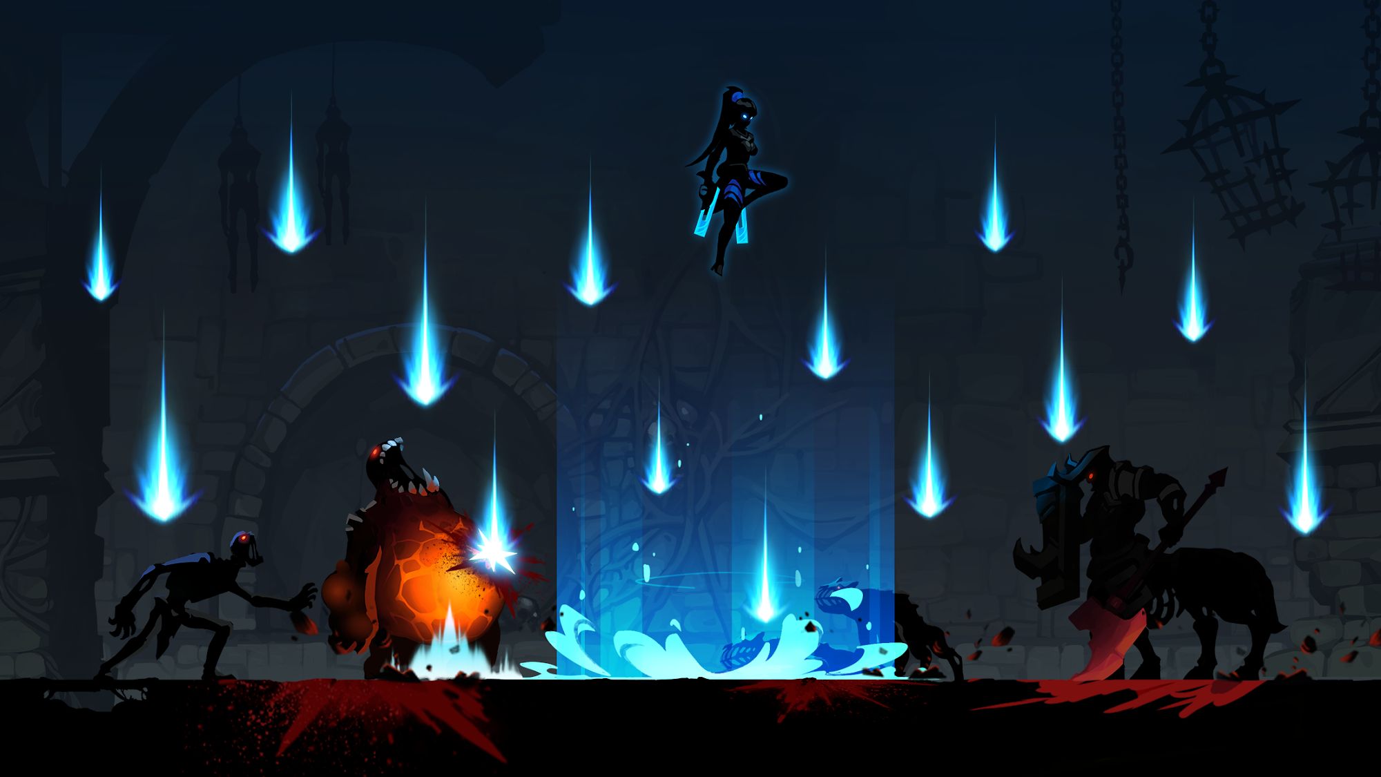 Shadow Knight Premium: Stickman & Fighting Game screenshot 1