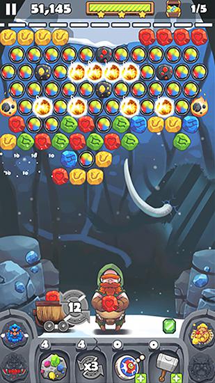 Bubble shooter: Treasure pop для Android