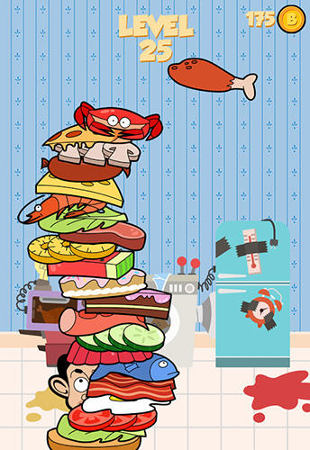 Mr. Bean: Sandwich stack captura de tela 1