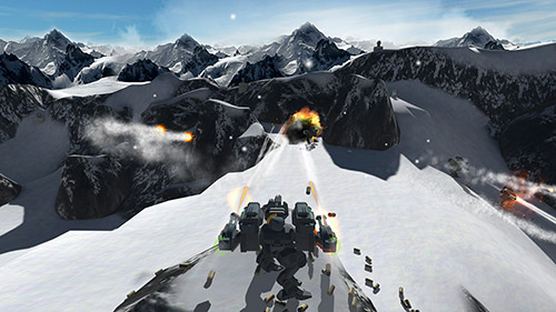 Mech battle screenshot 1