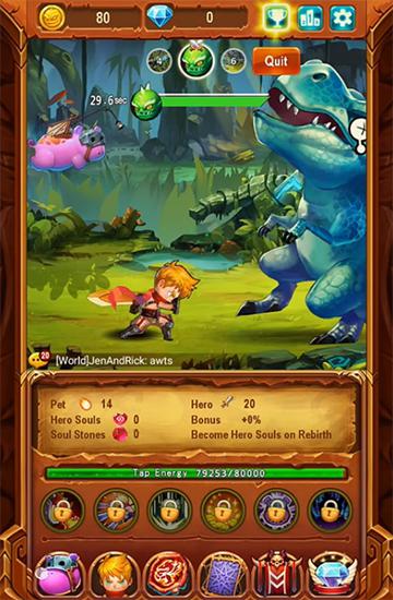 Tapstorm trials: Idle RPG for Android
