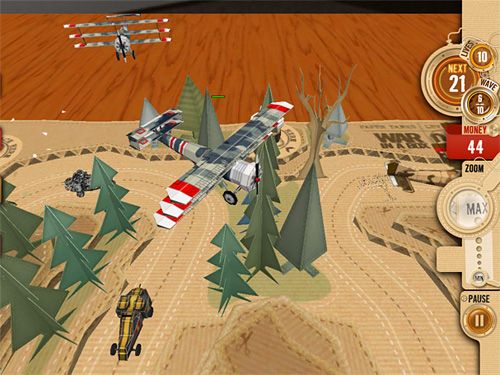 War in a box: Paper tanks for iPhone