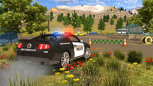 Police car chase: Cop simulator capture d'écran 1
