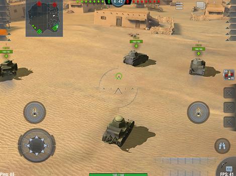 Jogos online Mundo de tanques: Blitz