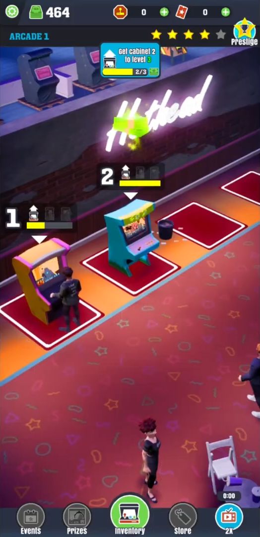 Arcade World: Idle & Play! captura de pantalla 1