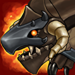 Black dragon icono