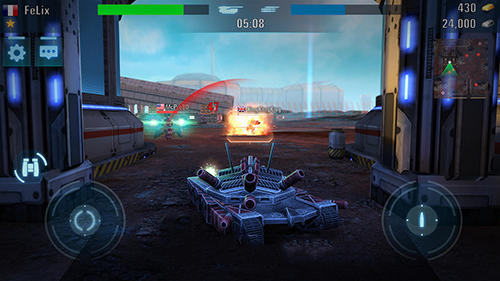 Tanks vs robots captura de pantalla 1