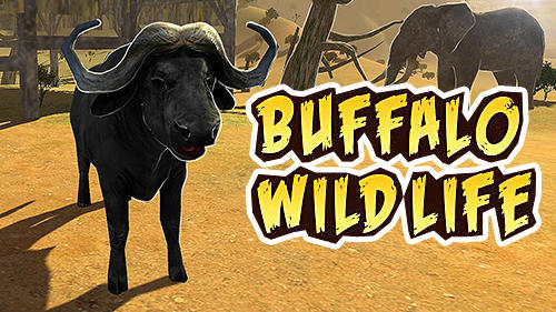 Buffalo sim: Bull wild life icon