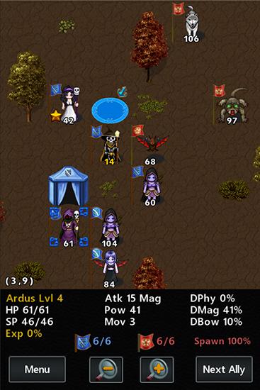 Kingturn underworld RPG captura de pantalla 1