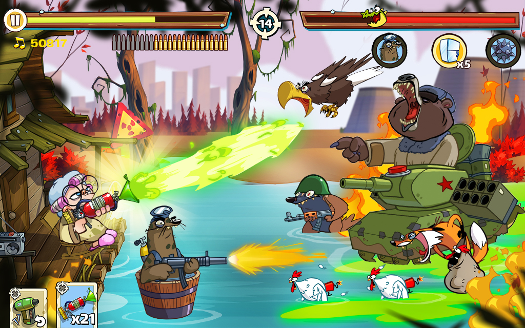 for iphone download Swamp Attack 2 free