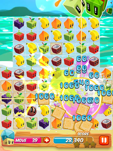 Les Cubes de Fruits pour iPhone gratuitement