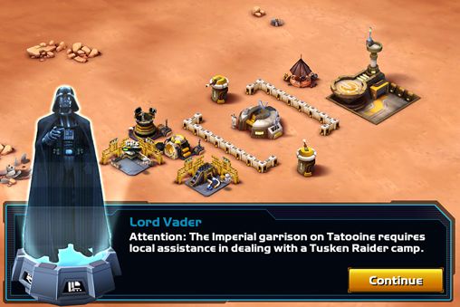 Star wars: Commander for iPhone for free