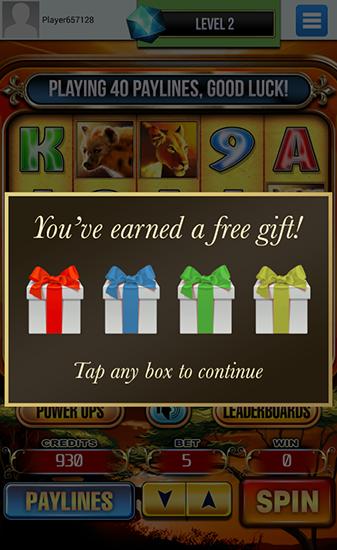 Lion run slots for Android