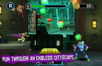 Arcade: Lade Teemage Mutant Ninja Turtles: Jagd über den Dächern für dein Handy herunter