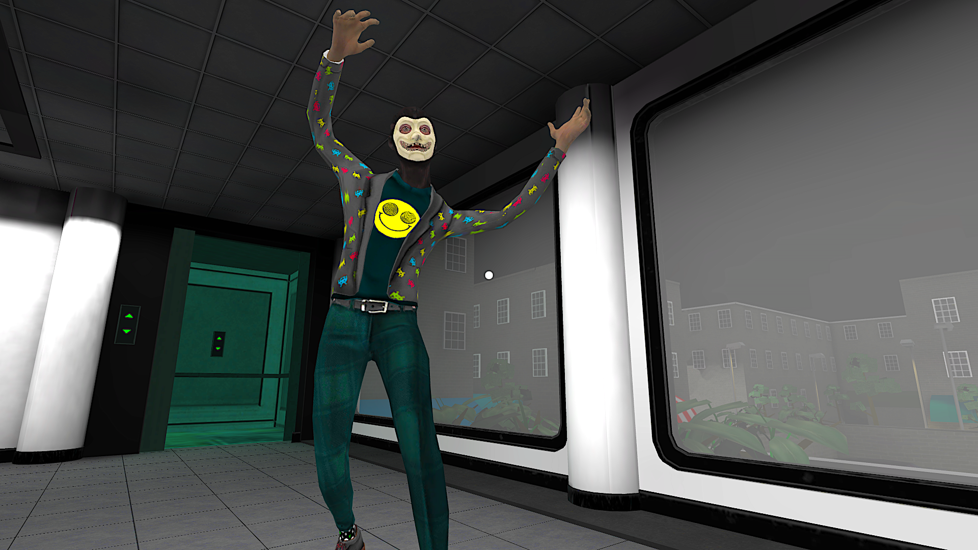 Smiling-X Corp: Escape from the Horror Studio screenshot 1