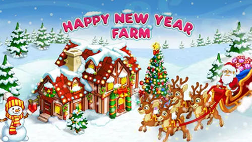 Happy new year farm: Christmas captura de pantalla 1