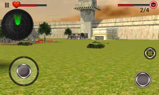 World war tank battle 3D скриншот 1