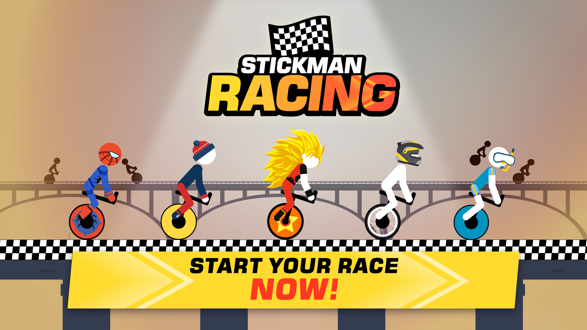 Stickman Racing captura de tela 1
