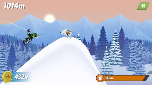 Arctic cat: Extreme snowmobile racing captura de pantalla 1
