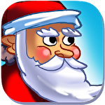 The Christmas journey gold icon