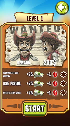 Shoot and run: Western pour Android