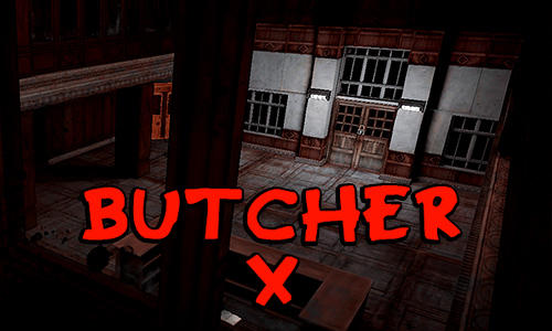 Butcher X: Scary horror game. Escape from hospital captura de pantalla 1