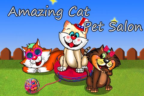 логотип Дивовижний кіт: Салон для вихованців