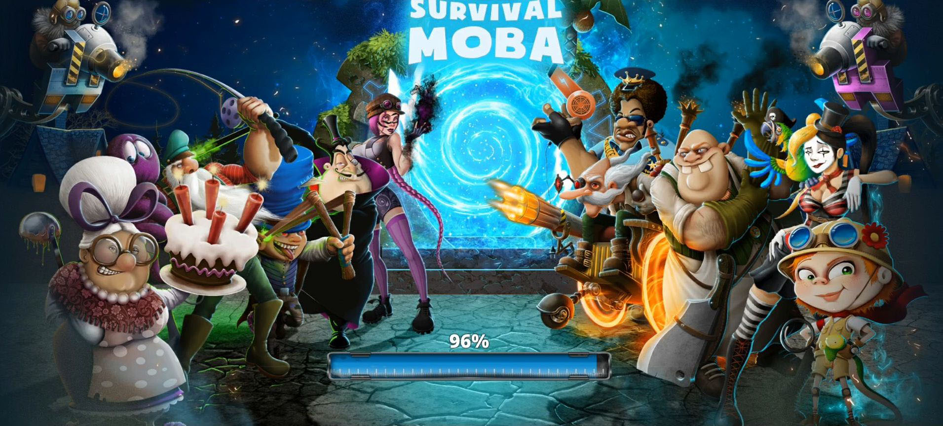 Survival MOBA for Android