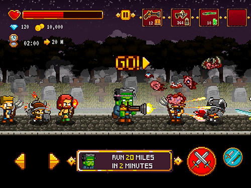 Dracula, Frankenstein and Co vs the villagers screenshot 1