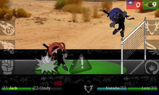 Ninja volley 2屏幕截圖1