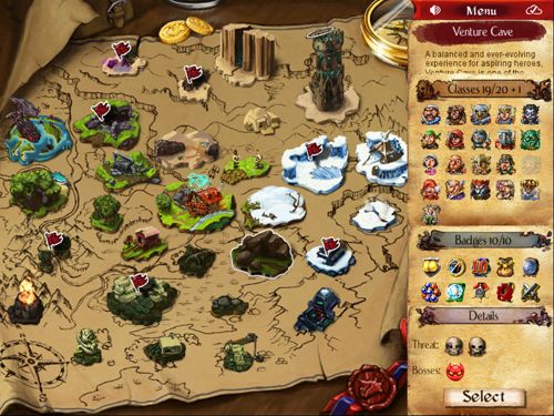 Desktop dungeons for iPhone