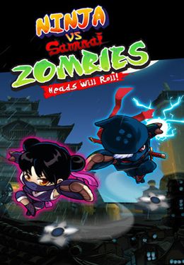 ロゴNinja vs Samurai Zombies Pro