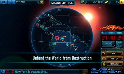 Global Outbreak captura de pantalla 1