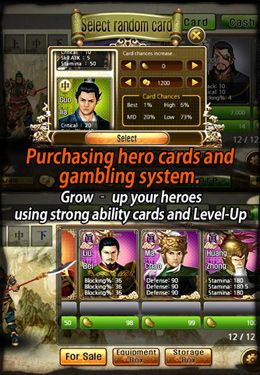 The Heroes of Three Kingdoms for iPhone