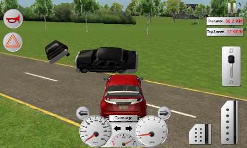 Modern car driver 3D скриншот 1