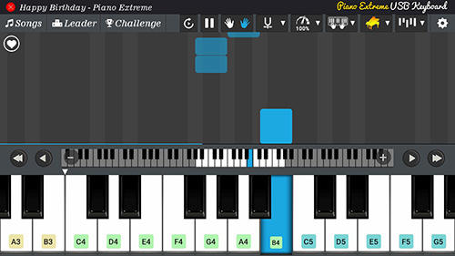 Piano extreme: USB keyboard screenshot 1