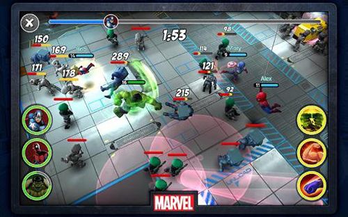 Marvel: Poderosos heróis para iPhone grátis