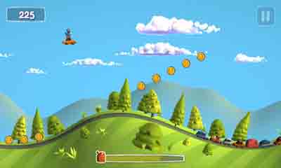 Sunny hillride for Android