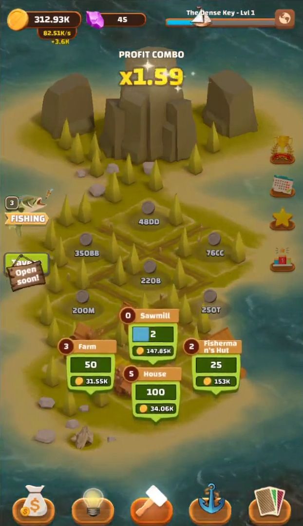 Idle Islands Empire: Building Tycoon Gold Clicker for Android